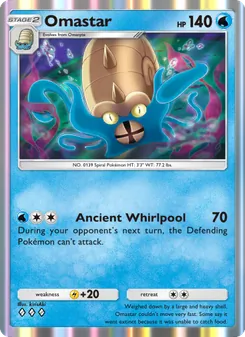Pokémon-Karte Omastar 082/226