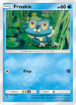 Pokémon-Karte Froakie 087/226