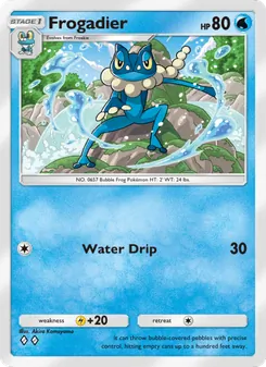 Pokémon-Karte Frogadier 088/226