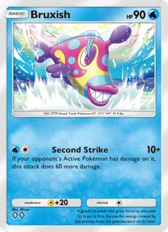 Pokémon-Karte Bruxish 091/226