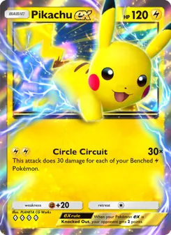 Pokémon-Karte Pikachu ex 096/226