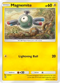 Pokémon-Karte Magnemite 097/226