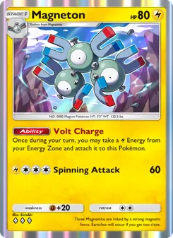 Pokémon-Karte Magneton 098/226