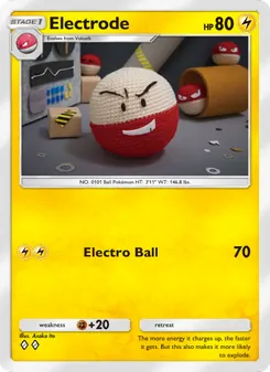 Pokémon-Karte Electrode 100/226