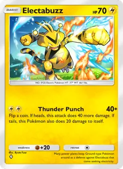Pokémon-Karte Electabuzz 101/226