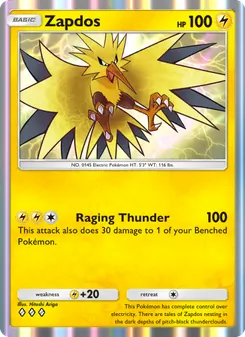 Pokémon-Karte Zapdos 103/226
