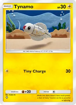 Pokémon-Karte Tynamo 107/226