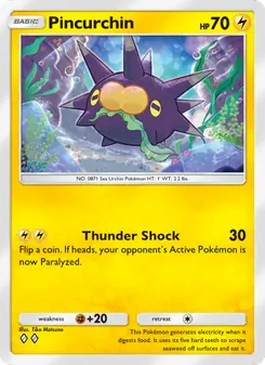 Pokémon-Karte Pincurchin 112/226