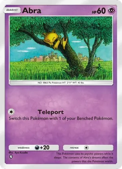 Pokémon-Karte Abra 115/226