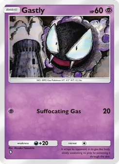 Pokémon-Karte Gastly 120/226