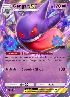 Pokémon-Karte Gengar ex 123/226