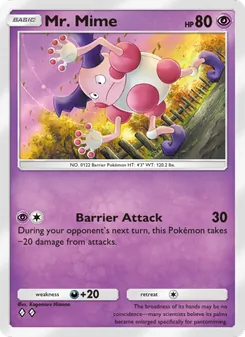 Pokémon-Karte Mr. Mime 126/226