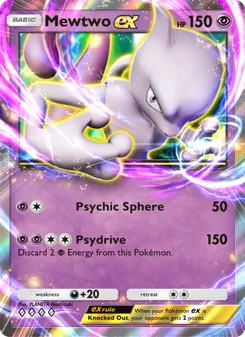 Pokémon-Karte Mewtwo ex 129/226