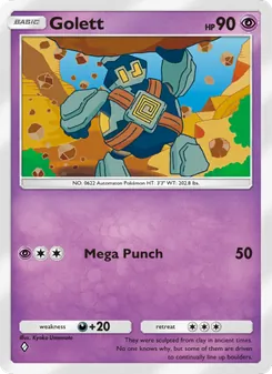 Pokémon-Karte Golett 135/226