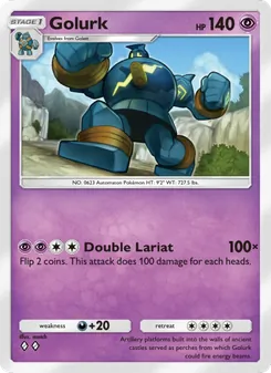 Pokémon-Karte Golurk 136/226