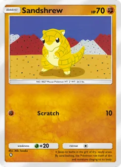 Pokémon-Karte Sandshrew 137/226