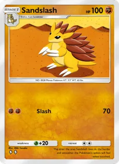 Pokémon-Karte Sandslash 138/226