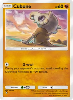 Pokémon-Karte Cubone 151/226