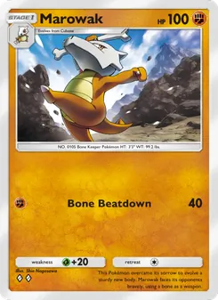 Pokémon-Karte Marowak 152/226