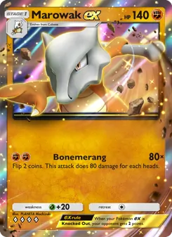 Pokémon-Karte Marowak ex 153/226