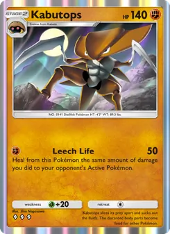Pokémon-Karte Kabutops 159/226