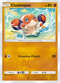 Pokémon-Karte Clobbopus 162/226