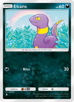 Pokémon-Karte Ekans 164/226