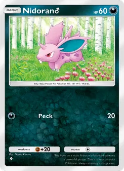 Pokémon-Karte Nidoran♂ 169/226