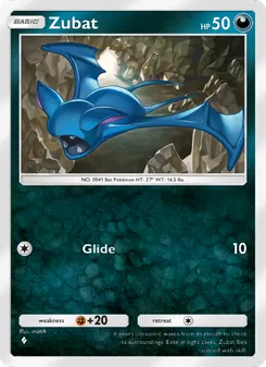 Pokémon-Karte Zubat 172/226
