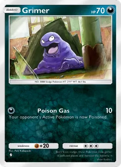 Pokémon-Karte Grimer 174/226