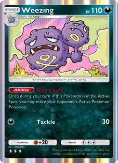 Pokémon-Karte Weezing 177/226