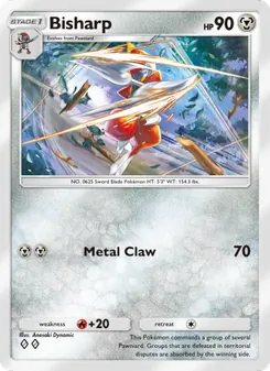 Pokémon-Karte Bisharp 180/226