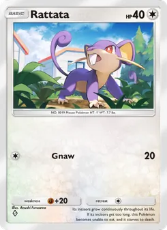 Pokémon-Karte Rattata 189/226