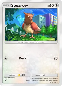 Pokémon-Karte Spearow 191/226