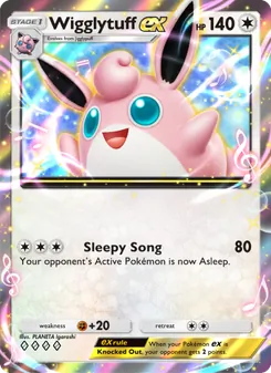 Pokémon-Karte Wigglytuff ex 195/226