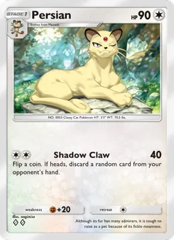 Pokémon-Karte Persian 197/226