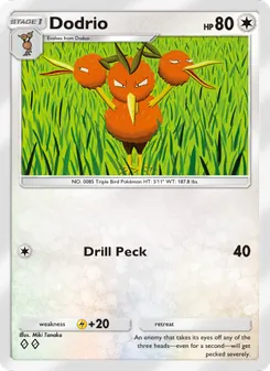 Pokémon-Karte Dodrio 200/226