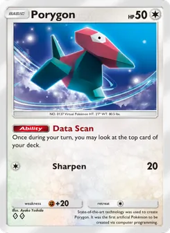 Pokémon-Karte Porygon 209/226
