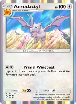 Pokémon-Karte Aerodactyl 210/226