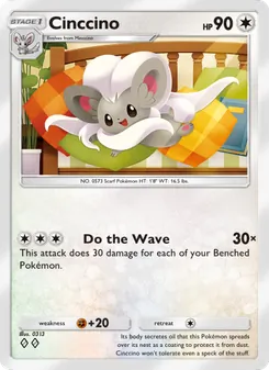 Pokémon-Karte Cinccino 213/226