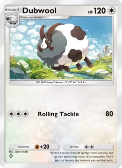 Pokémon-Karte Dubwool 215/226