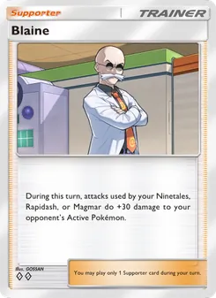 Pokémon-Karte Blaine 221/226