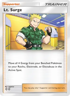 Pokémon-Karte Lt. Surge 226/226