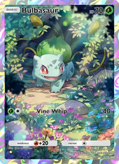 Pokémon-Karte Bulbasaur 227/226