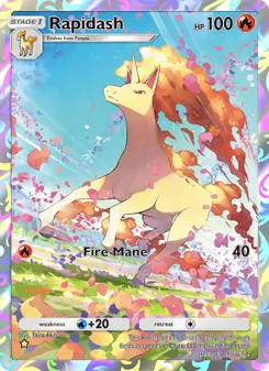 Pokémon-Karte Rapidash 231/226