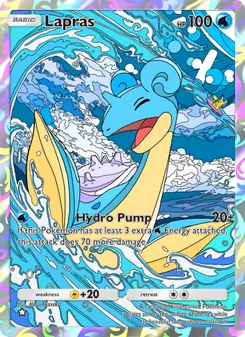 Pokémon-Karte Lapras 234/226