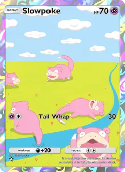 Pokémon-Karte Slowpoke 237/226