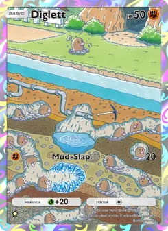 Pokémon-Karte Diglett 238/226