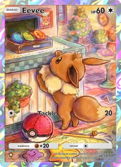 Pokémon-Karte Eevee 248/226