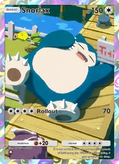 Pokémon-Karte Snorlax 250/226